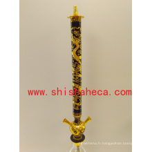 2016 Nouveau Design Top Qualité En Gros Zinc Nargile Fumer Pipe Shisha Narguilé